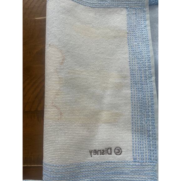 Vintage Disney Baby Winnie the Pooh Rug Blue Ladybug Sun Set of two Bathroom rug - Picture 11 of 15